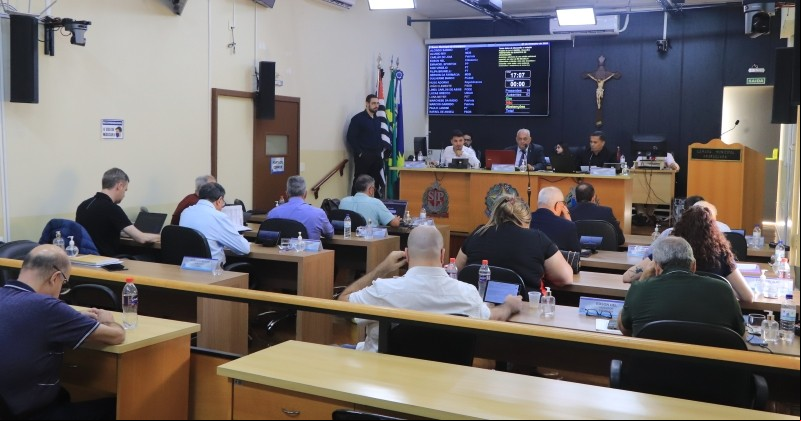 Sessão da Câmara realizada nesta terça-feira (27)